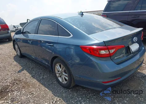 2016 Hyundai Sonata Se from USA, damaged, VIN 5NPE24AF8GH334686
